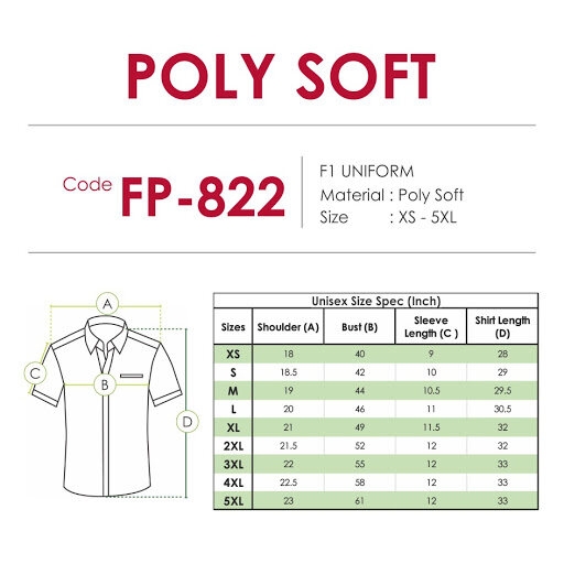 BAJU KORPORATE FP-822H NAVY SULAM LOGO KEMENTERIAN PENDIDIKAN DAN NAMA - Image 2