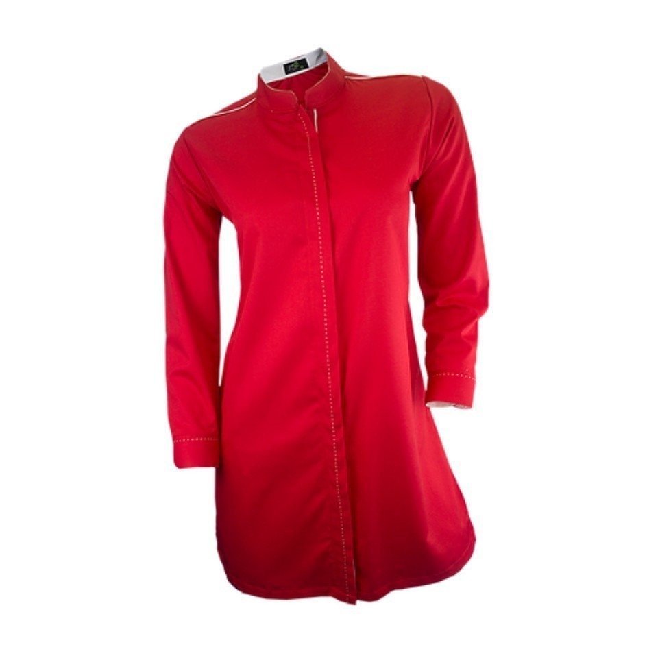 BAJU KORPORAT MUSLIMAH FC1023 POLYCOTTON JENAMA MR2 - Image 5